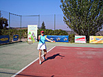 Tenis Canopus 2005. M. Carmen Oteros fondo. Foto de Mari Carmen Oteros y GYB