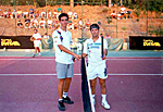 Torneo Camping 1994. Finalistas Vega y Vallejo. Foto de GYB