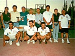 Torneo Canopus 1997. Finalistas con organización. Foto de GYB