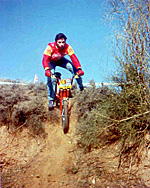 Goyo Ybort en Trialsin Alcalá 1980